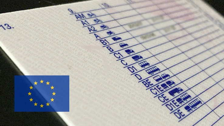 EU Driver License Application